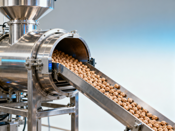 Chickpea processing machinery: When throughput gains come at the cost of split kernel integrity Chickpea processing machinery: When throughput gains come at the cost of split kernel integrity