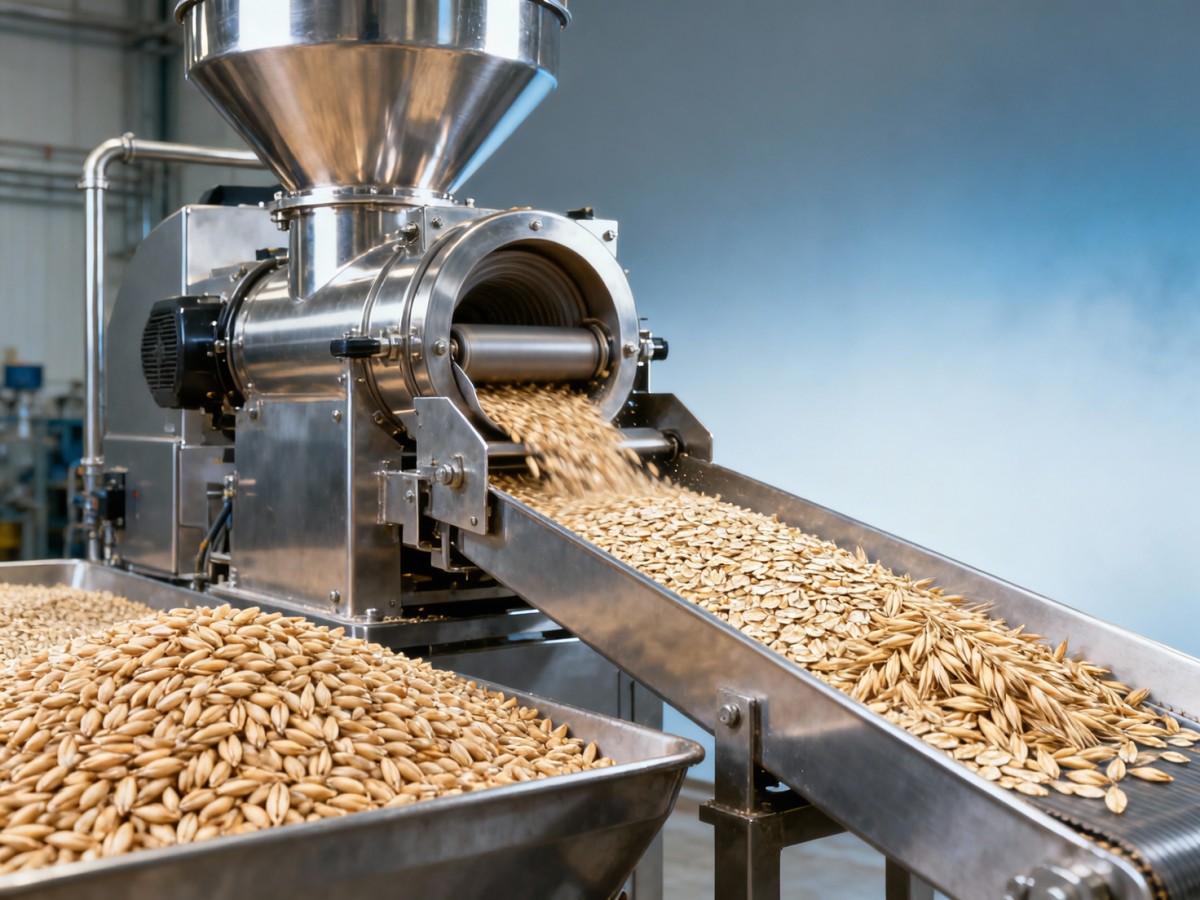 Commercial oat peeling machines face unexpected wear when processing hulled versus naked oats