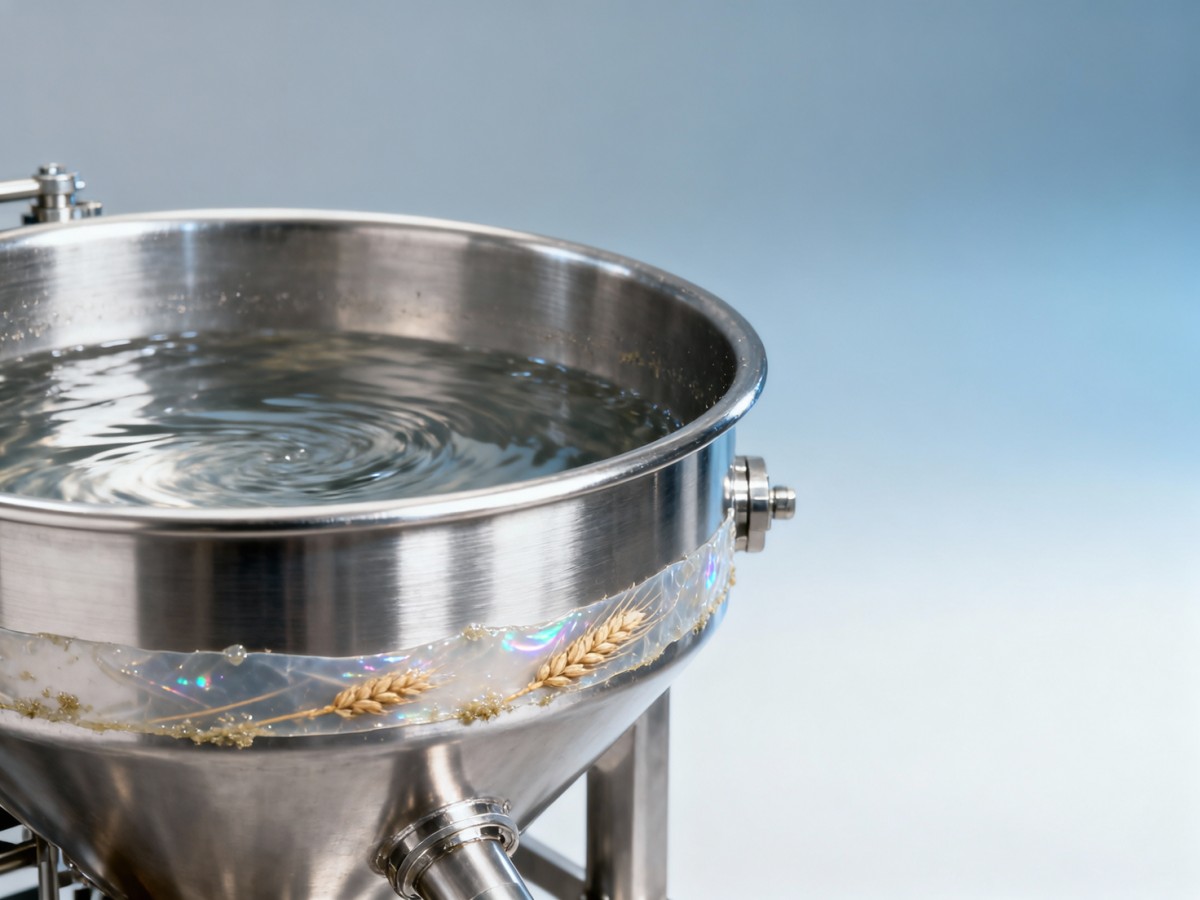 Wheat washing machine residue buildup shifts flow dynamics within 90 days — even with daily cleaning Wheat washing machine residue buildup shifts flow dynamics within 90 days — even with daily cleaning