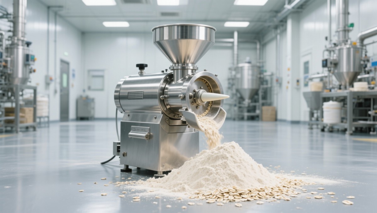 Grain milling equipment rated for 'food-grade' still introduces trace metal contamination