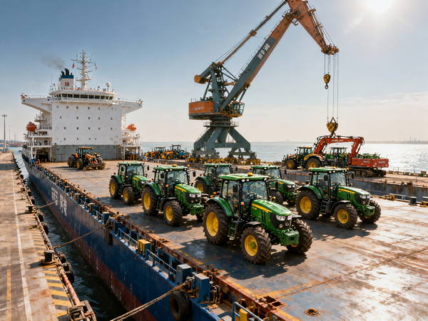 Tianjin Port Q2 Agricultural Machinery Export Space Remains Tight, Ro-Ro Freight Rates Rise 18% from April, Southeast Asia Order Lead Times Extend to 9–11 Weeks