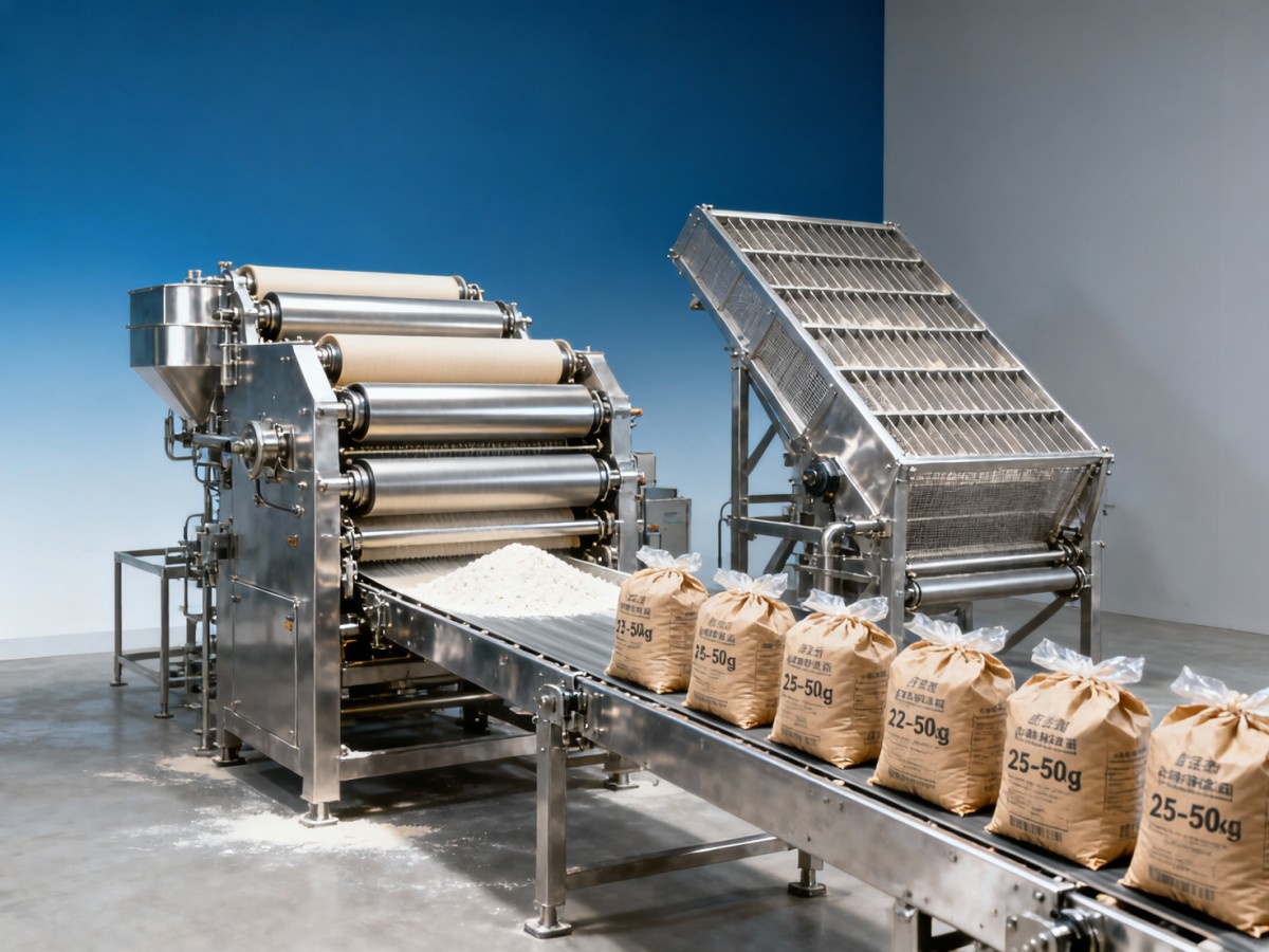 Commercial flour plants: The automation threshold for small operators