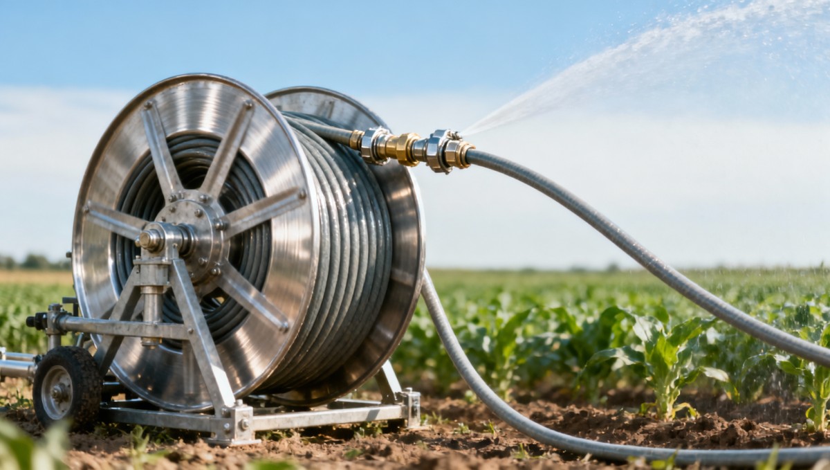 Hose reel irrigation machines: When pressure loss starts cutting effective range Hose reel irrigation machines: When pressure loss starts cutting effective range