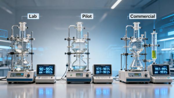 Chiral intermediates wholesale: How enantiomeric excess tolerance shifts across synthesis scale-up stages
