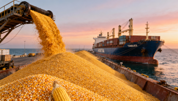 Argentina's First Corn Export to China: 34,000 Tons Shipped to Meet Feed Demand Argentina's First Corn Export to China: 34,000 Tons Shipped to Meet Feed Demand