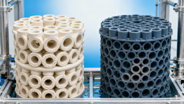 Biofilter media for RAS: Ceramic rings vs. plastic biomedia — does surface area tell the whole story? Biofilter media for RAS: Ceramic rings vs. plastic biomedia — does surface area tell the whole story?