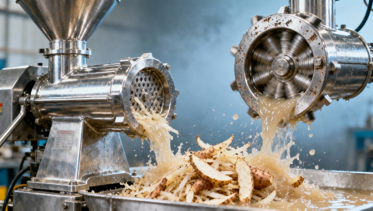 Cassava grating machines wear faster than expected—material choice vs Cassava grating machines wear faster than expected—material choice vs
