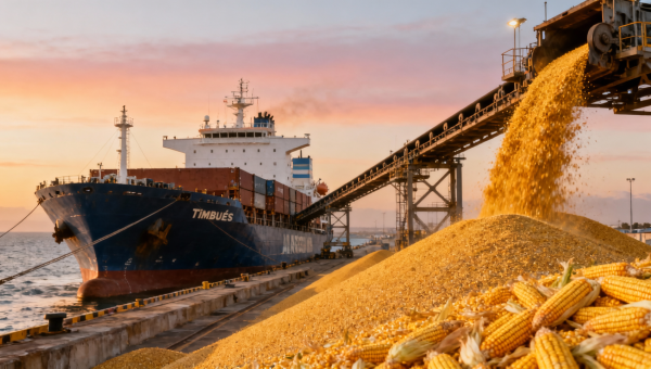 Argentina's First Corn Export to China: 34,000 Tons Shipped to Meet Feed Demand Argentina's First Corn Export to China: 34,000 Tons Shipped to Meet Feed Demand