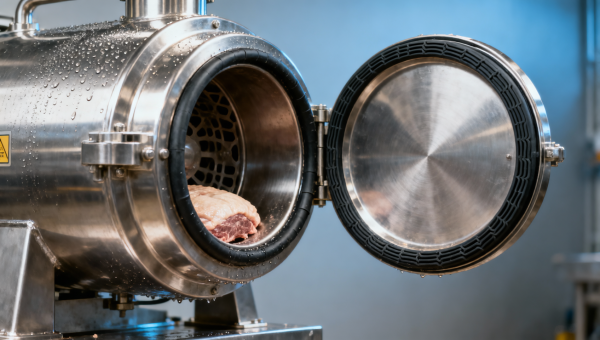 Vacuum tumbler for meat: What happens when vacuum seals degrade after 18 months?