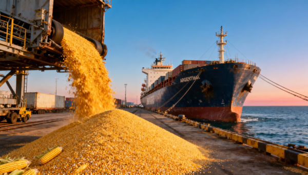 Argentina's First Corn Export to China Strengthens South American Feed Supply Chain Argentina's First Corn Export to China Strengthens South American Feed Supply Chain