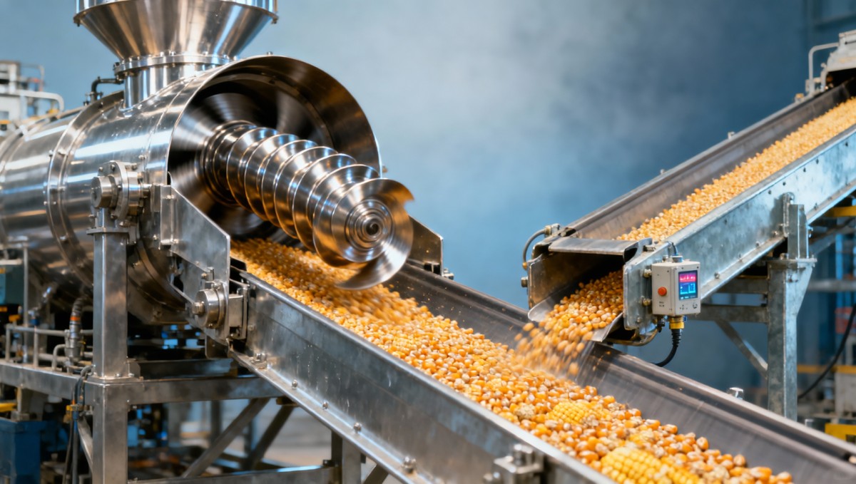 Screw conveyor for grain: When auger design fails under high-moisture loads