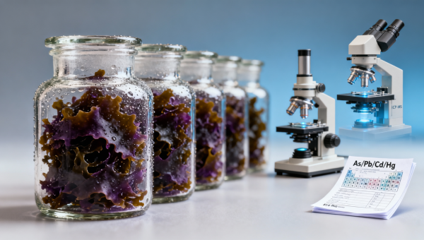 Bulk organic sea moss: heavy metal testing gaps you can’t ignore