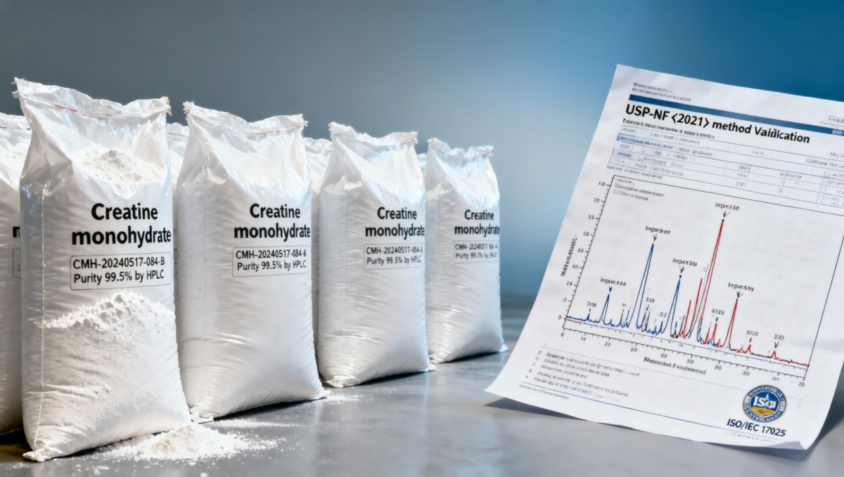 Why creatine monohydrate bulk orders often fail purity verification at customs