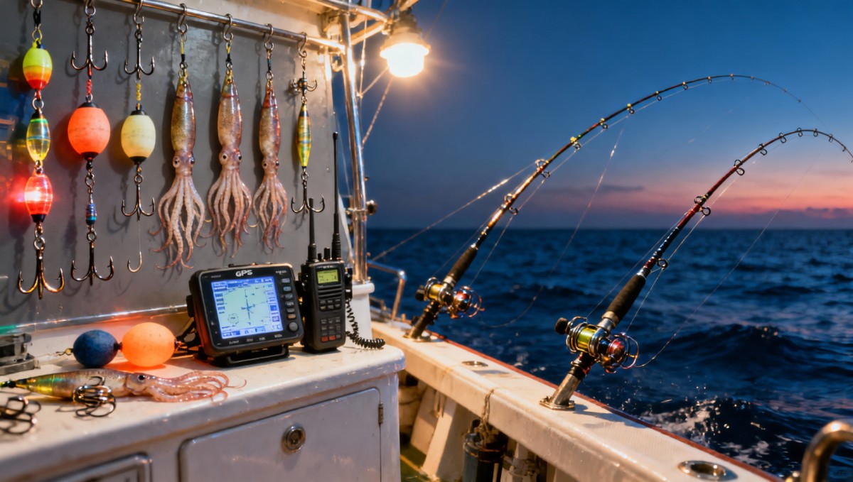 Wholesale squid jigs: what changes catch rates at night