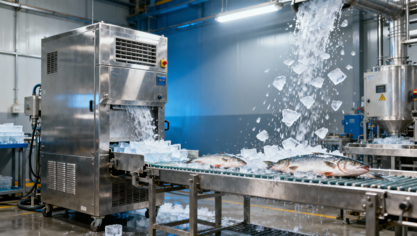 Commercial ice flaker machine output drops? Check these causes