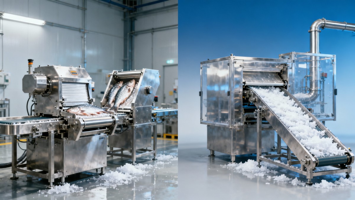 Fish processing machinery upgrades that reduce washdown downtime