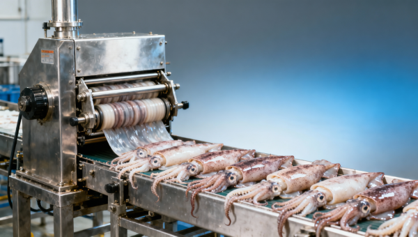 Why Squid Peeling Machines Miss Skin and Tear Flesh