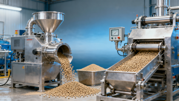 Why shrimp feed pellet machine output drops after the first runs