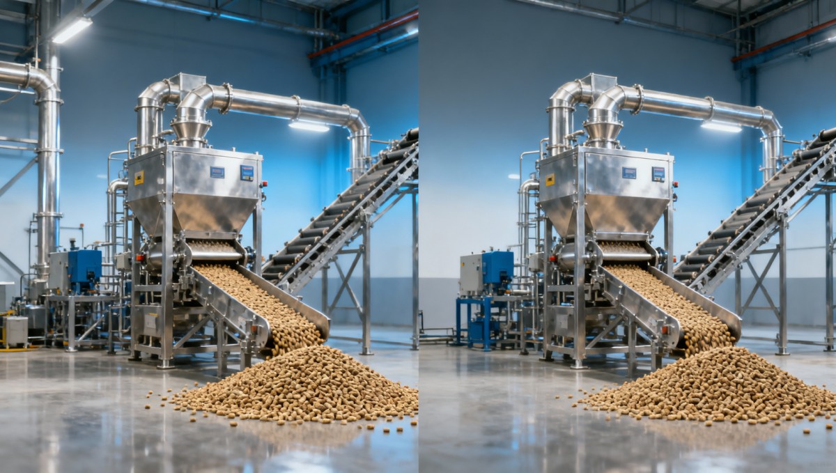 Sinking fish feed machine capacity claims vs actual throughput