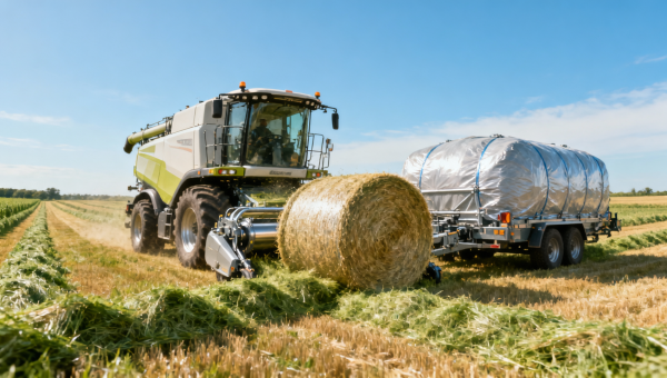 Round Baler Machine Capacity Looks Fine Until Peak Season