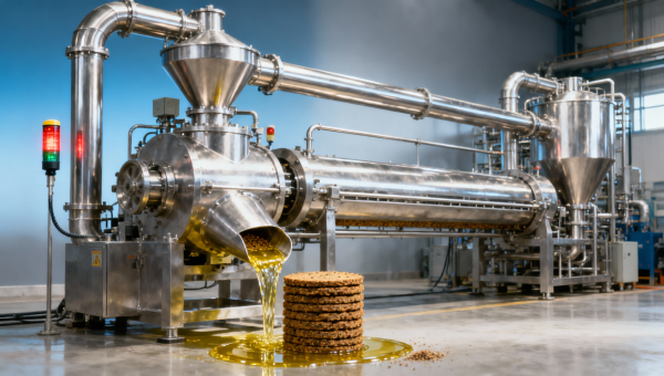 Temperature control issues in a cold press oil machine commercial line