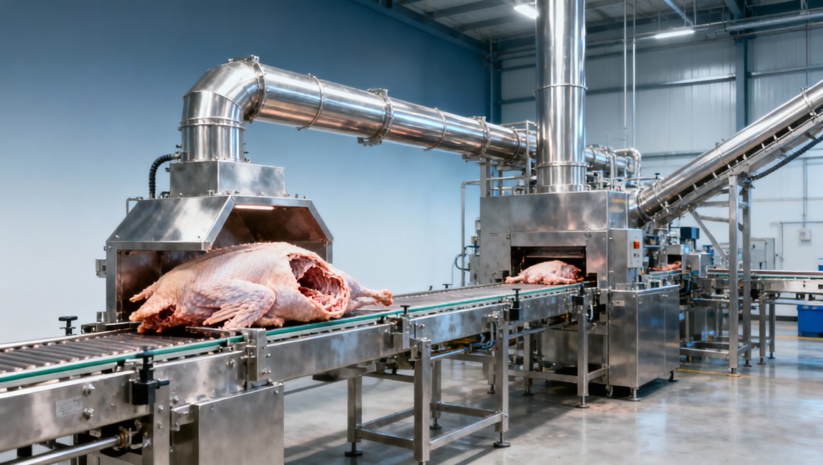 Poultry Slaughterhouse Equipment and the Hygiene Gap