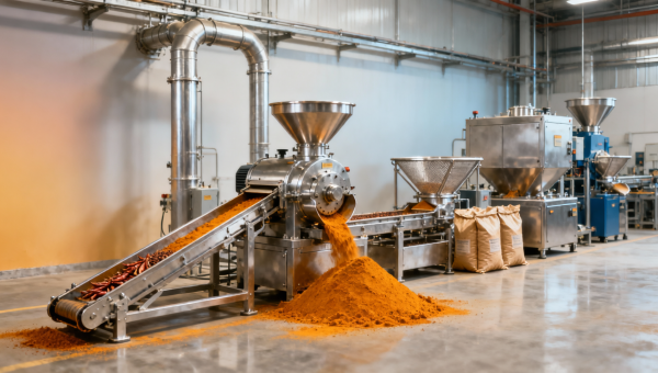 Turmeric Grinding Plant Layout Problems That Slow Daily Output