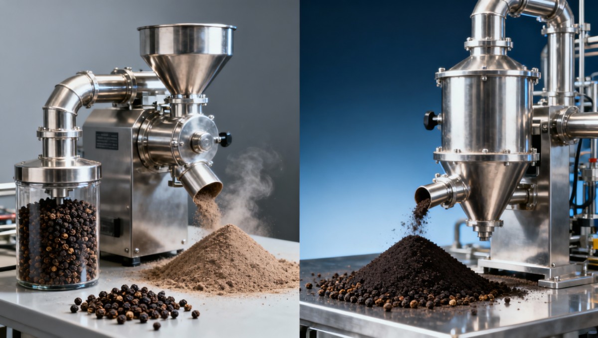 Black Pepper Grinding Machine or Cryogenic Milling for Aroma Retention?