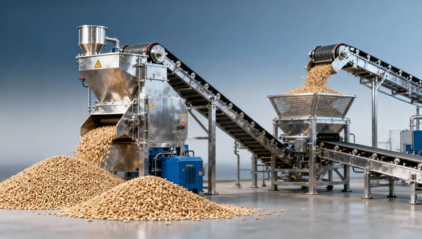 When is magnetic separator for feed needed?