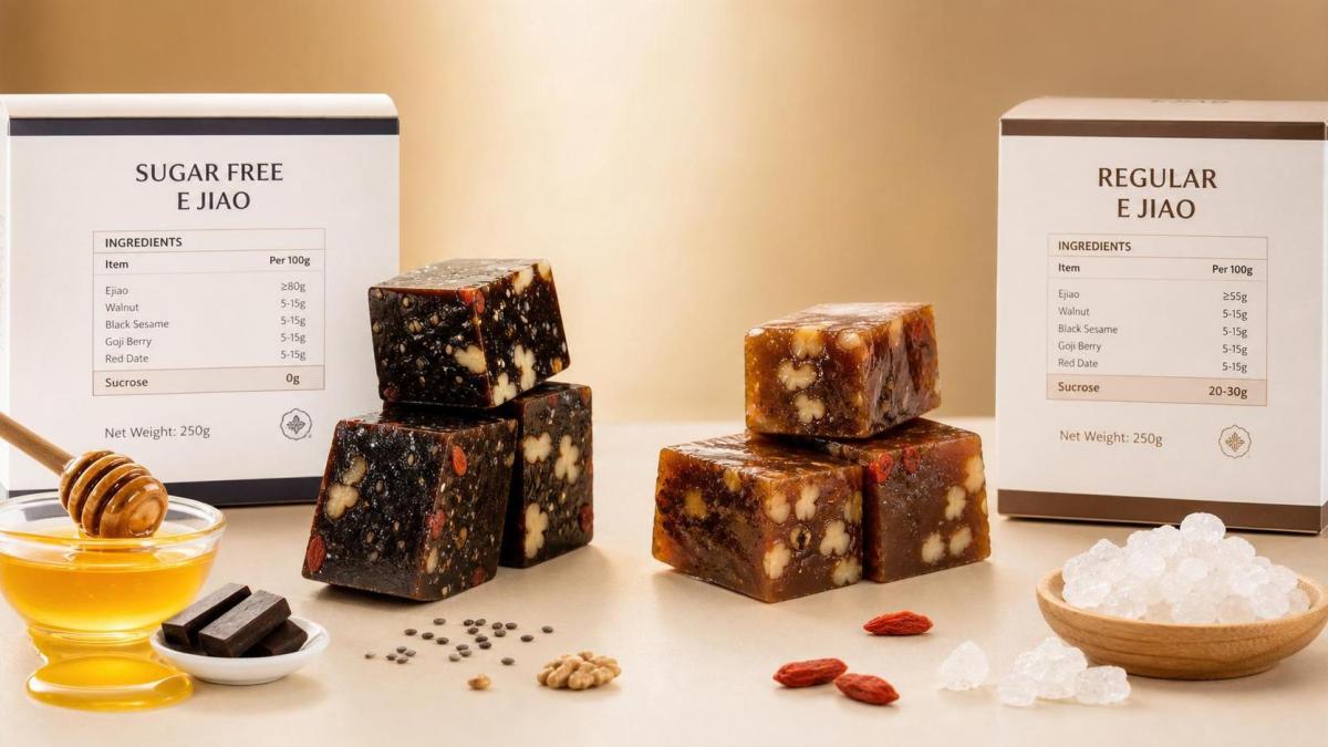 Sugar Free Ejiao Block vs Regular Ejiao: What to Check Before You Buy Sugar Free Ejiao Block vs Regular Ejiao: What to Check Before You Buy