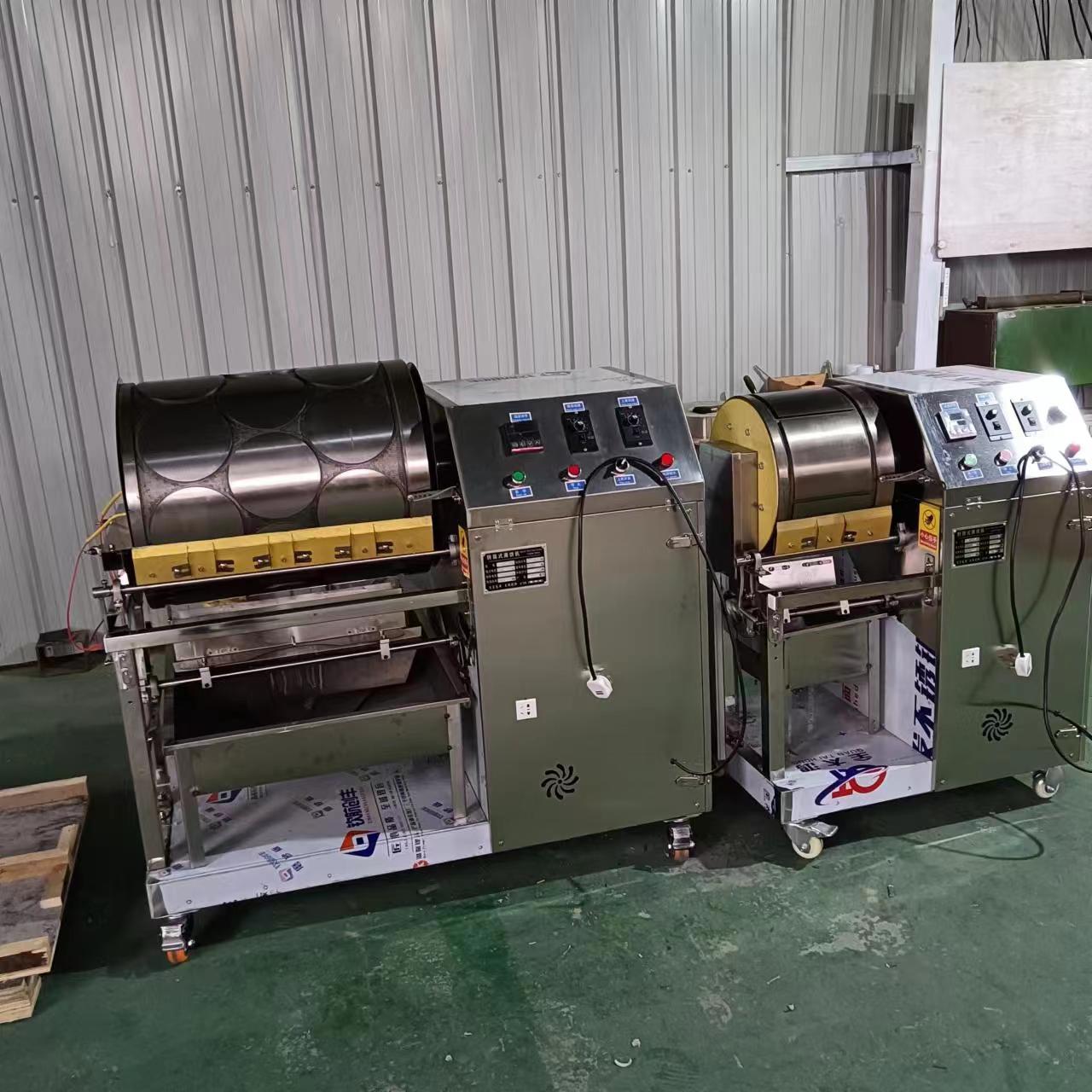 Máquina para envolturas de panqueques de primavera