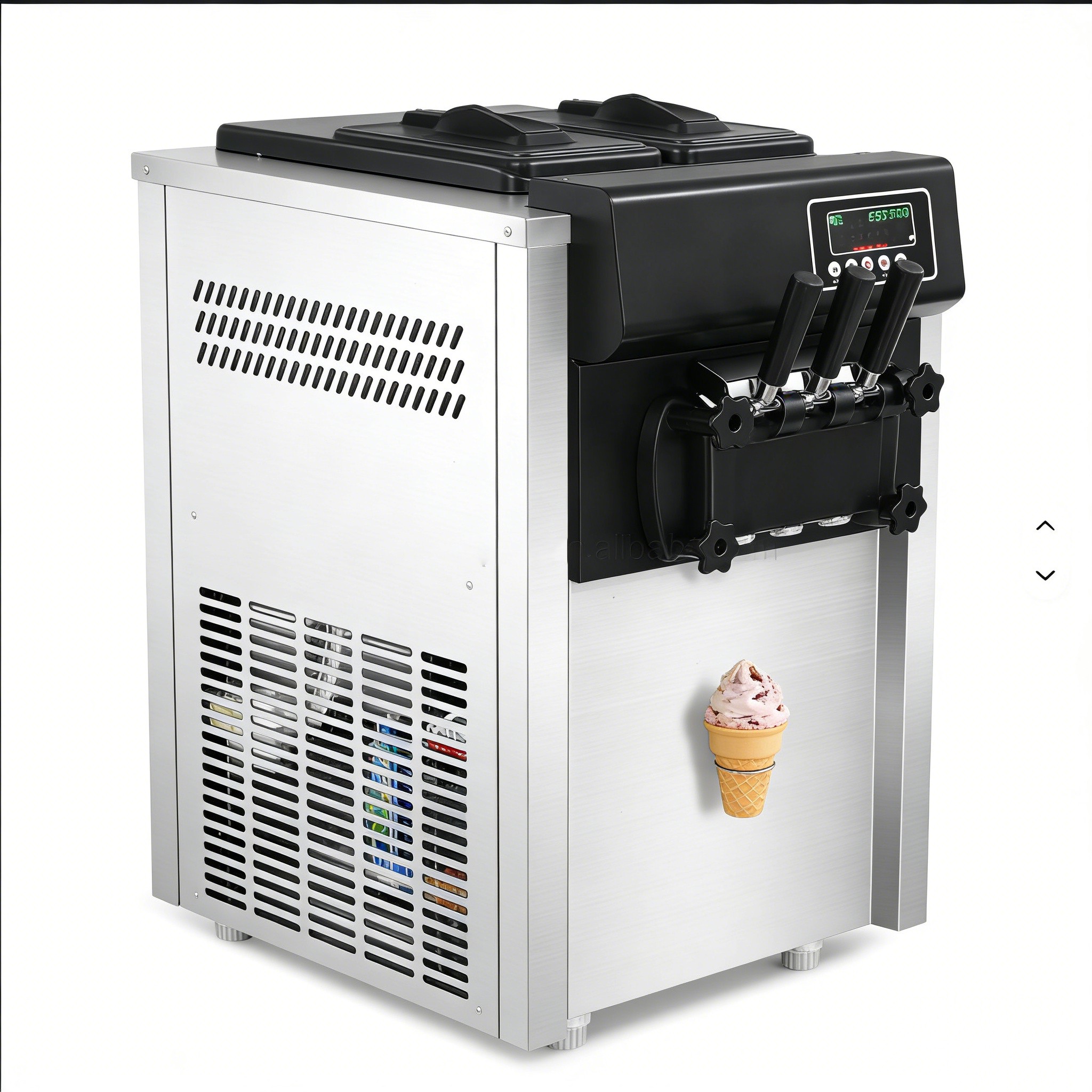 Equipos comerciales para snacks de helado