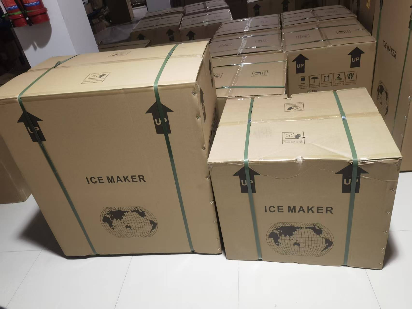 Máquina comercial para hacer hielo en cubos 200kg/24h
