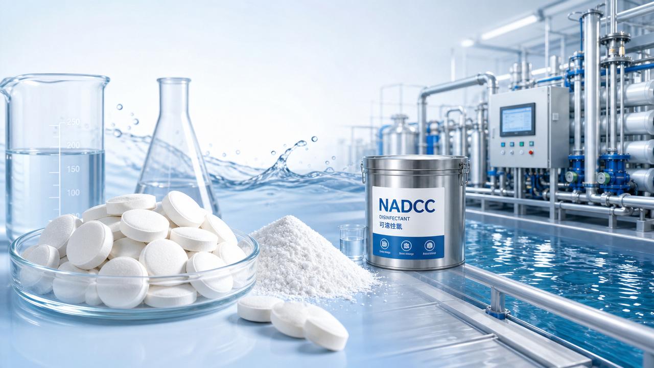 Dicloroisocianurato de sodio (NADCC): usos, ventajas y limitaciones