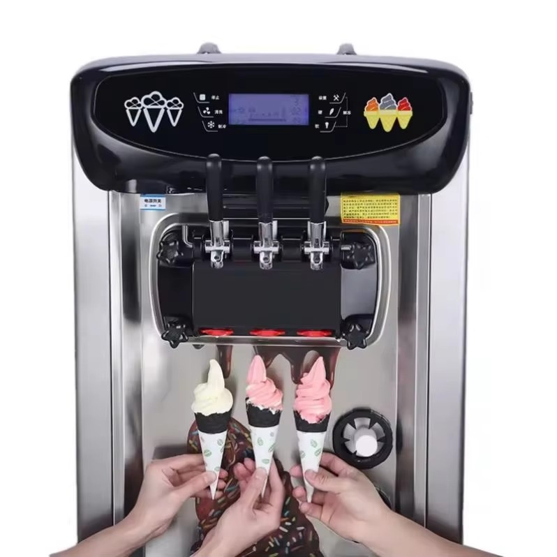 máquina de helado suave