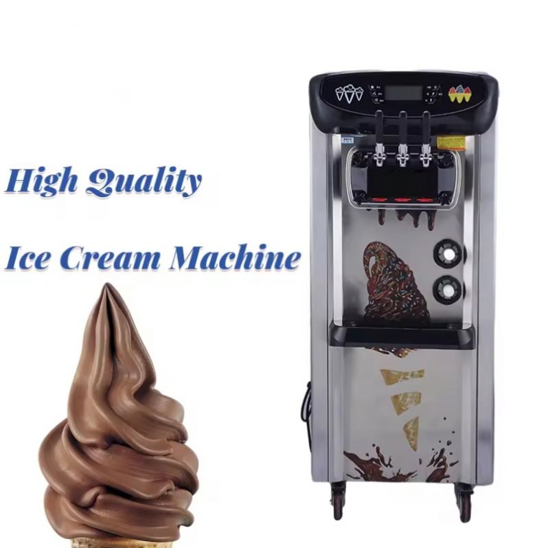 máquina de helado suave