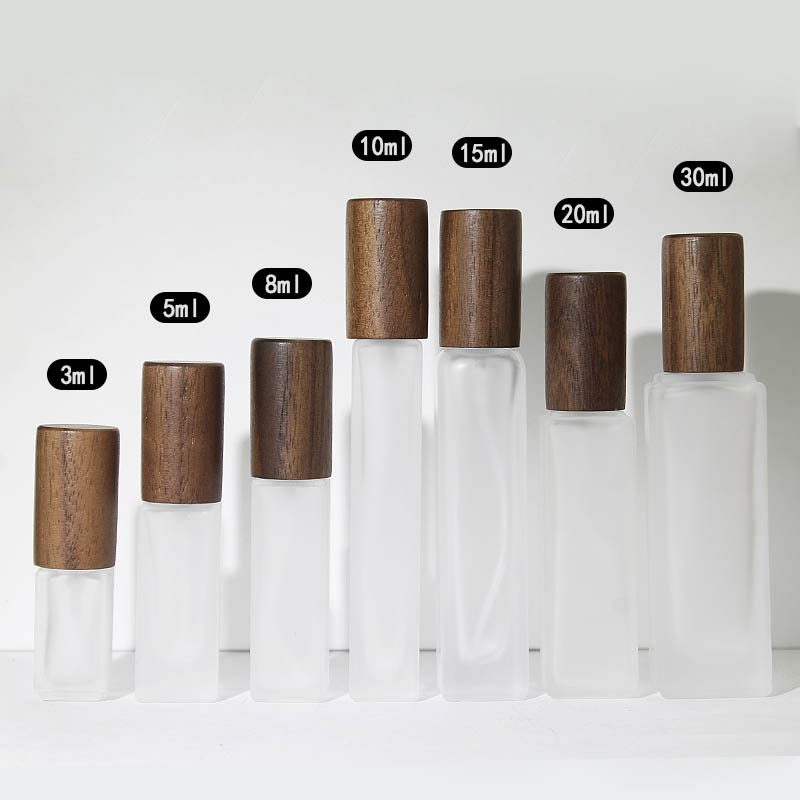 Botella de perfume única, reutilizable, de lujo, vacía, de alta gama, 50ml 100ml, color champán, con logotipo personalizado y pulverizador