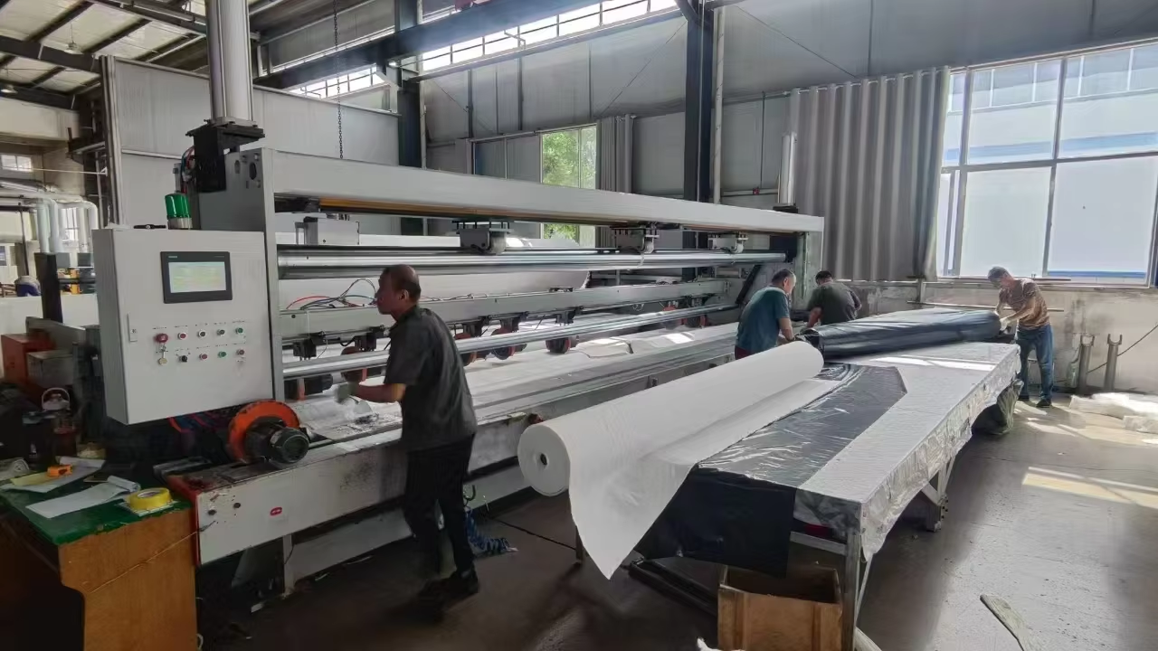 Geotextiles industriales, tela de drenaje de geotextil no tejido