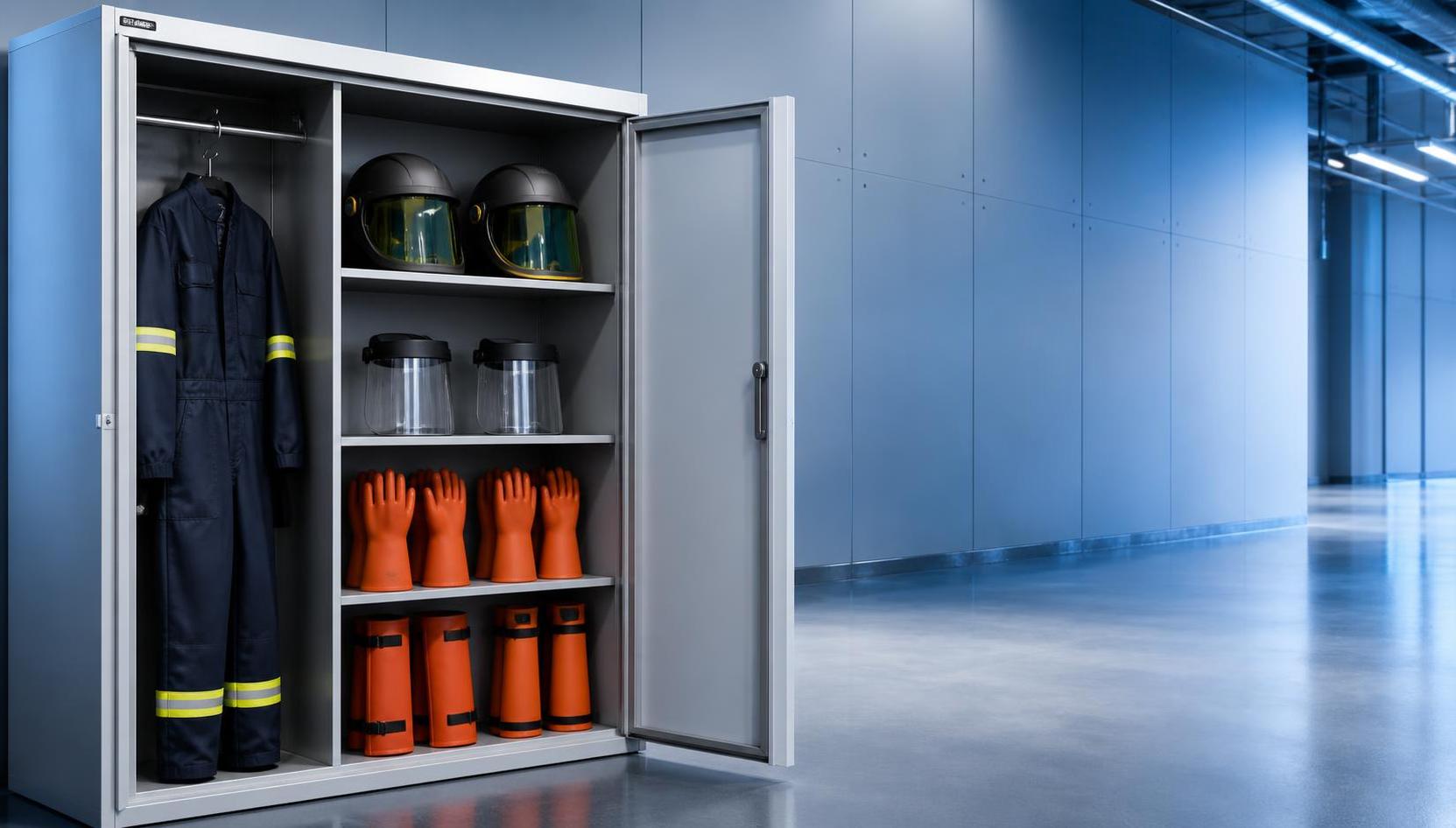 Electrical PPE Storage Cabinet Requirements for Arc Flash Gear and Insulating Gloves
