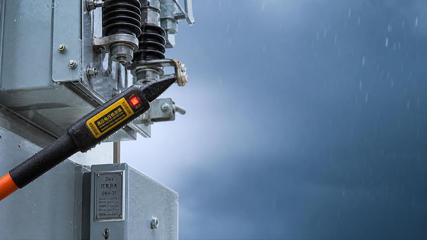Can Electrical Voltage Detectors Be Used Safely in Rain?