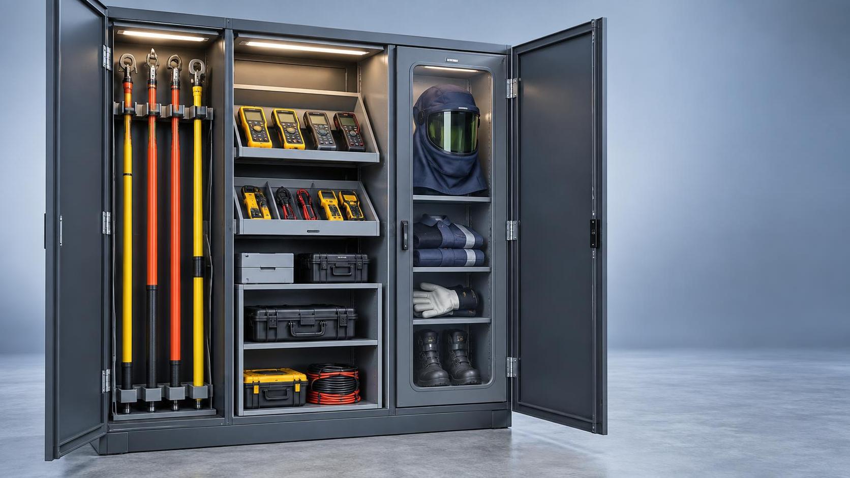Safety Equipment Storage Cabinet vs. Regular Steel Locker: What’s the Difference?