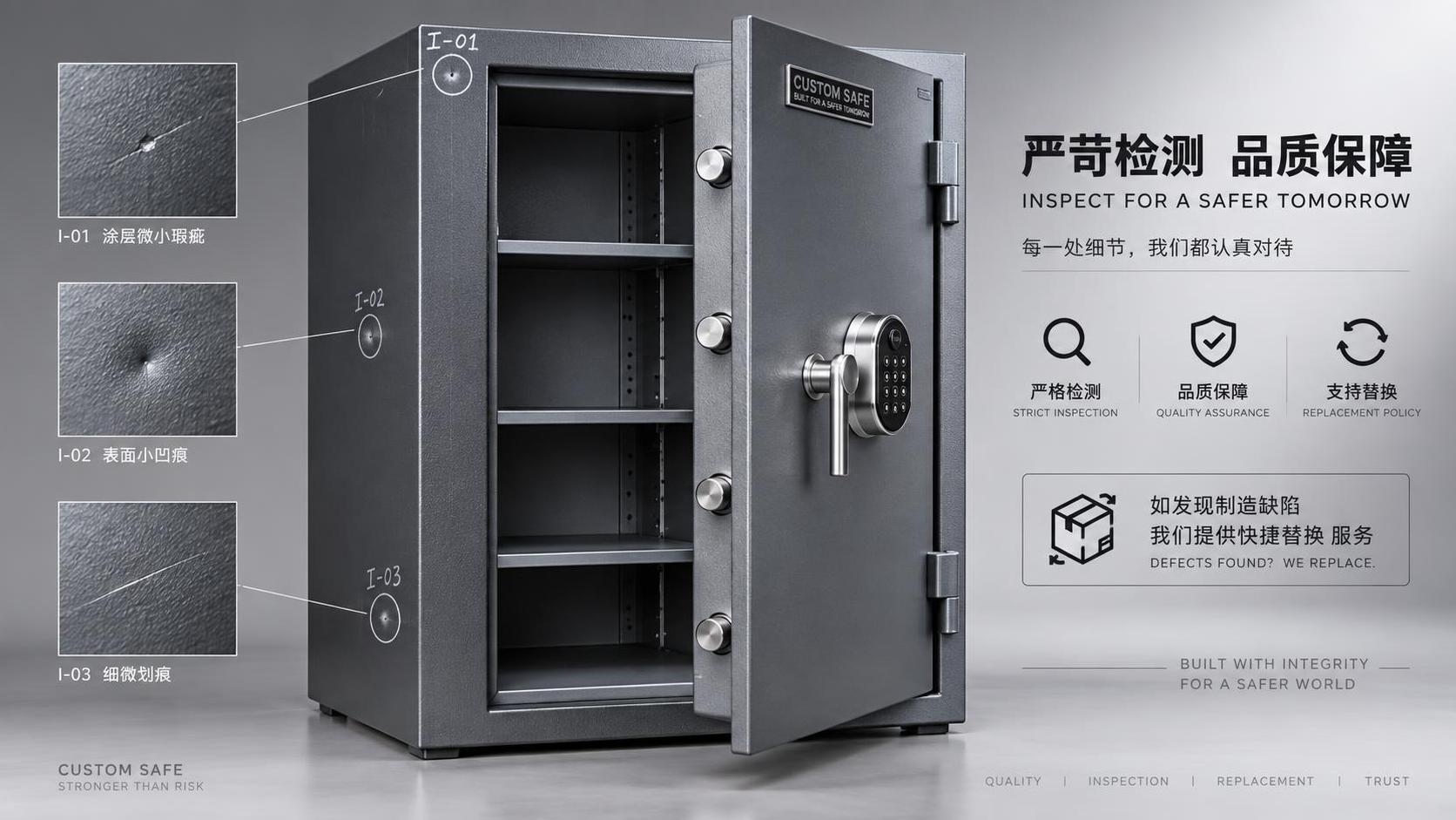 Understanding the Replacement Policy for Defective Items in Custom Safety Cabinet Orders