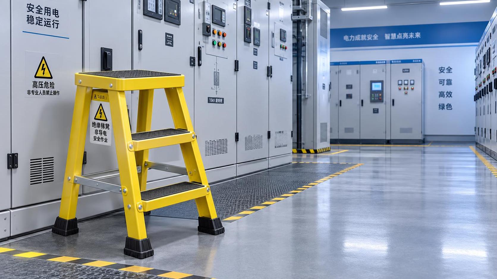 When is an insulating ladder stool required for electrical work? When is an insulating ladder stool required for electrical work?