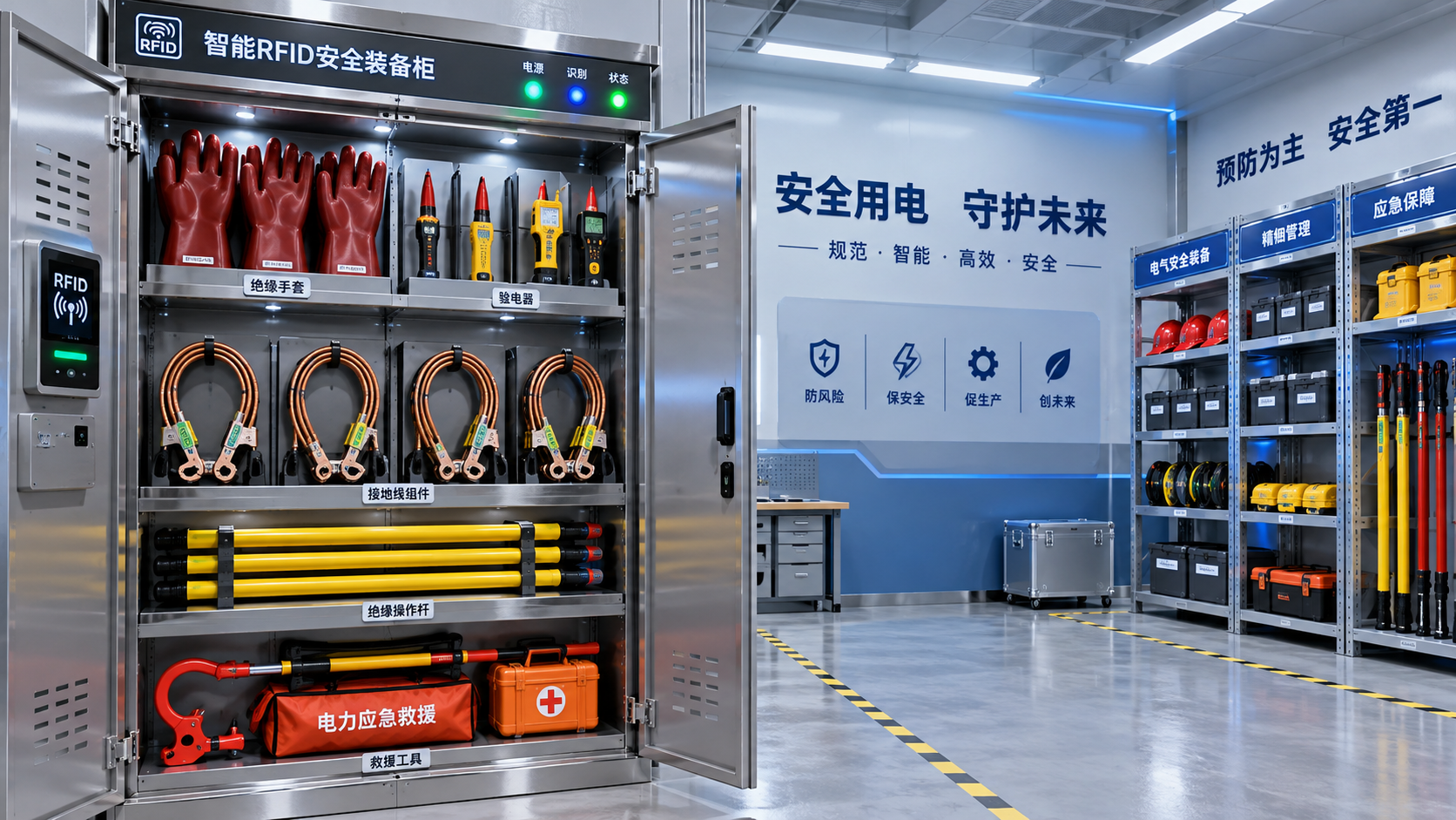 How Do RFID-Managed Safety Equipment Storage Solutions Work?