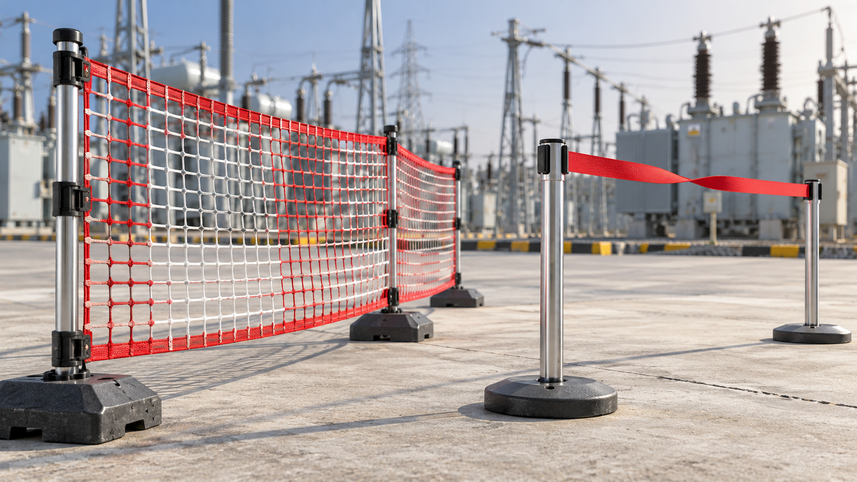 Do mesh barriers catch more wind than belt barriers?