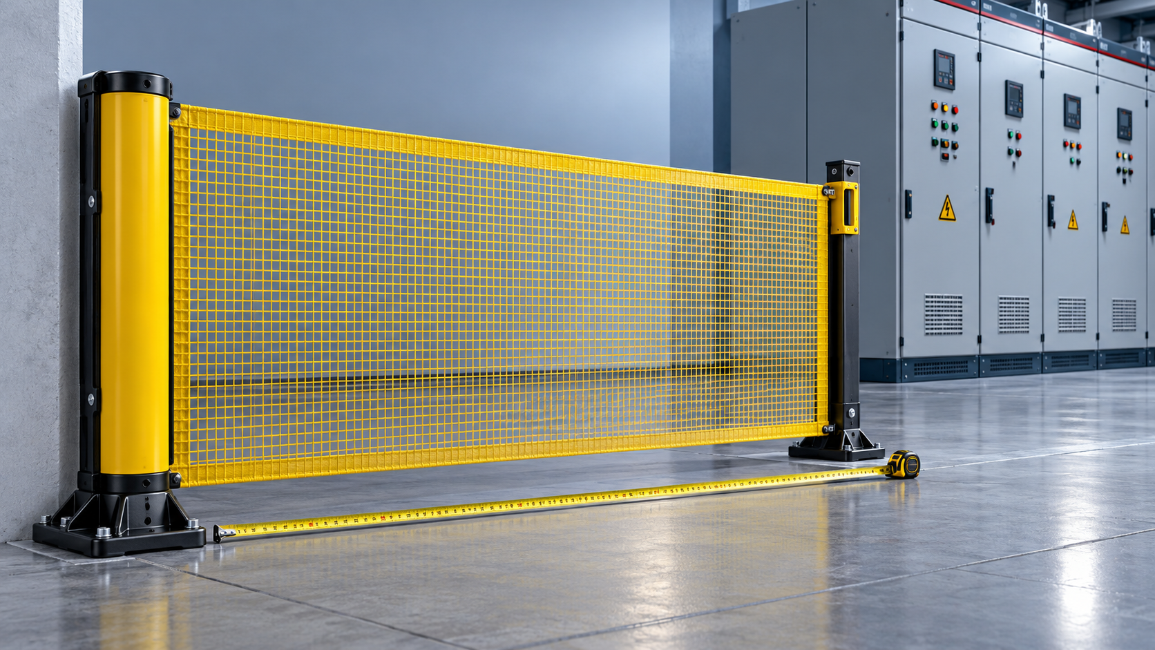 What does a retractable mesh barrier cost per metre of usable coverage?