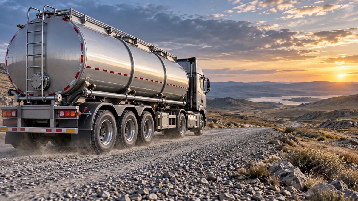 Designing Custom Tanker Trailers for Remote Sites and Uneven Road Conditions Проектирование автоцистерн по индивидуальному заказу для удалённых объектов и неровных дорог