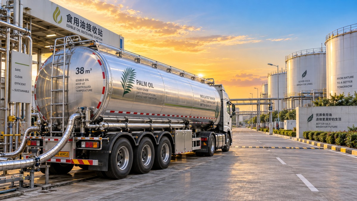 Avoiding Palm Oil Solidification During Long-Haul Tanker Transportation Предотвращение застывания пальмового масла при дальних перевозках в автоцистернах