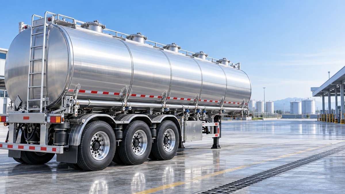 How Tank Material, Axles, and Safety Systems Affect Oil Tanker Trailer Prices Как материал цистерны, оси и системы безопасности влияют на цену прицепа-цистерны для перевозки нефтепродуктов