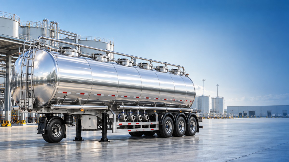 Aluminum Tanker Trailer for Sale Price Цена алюминиевого полуприцепа-цистерны